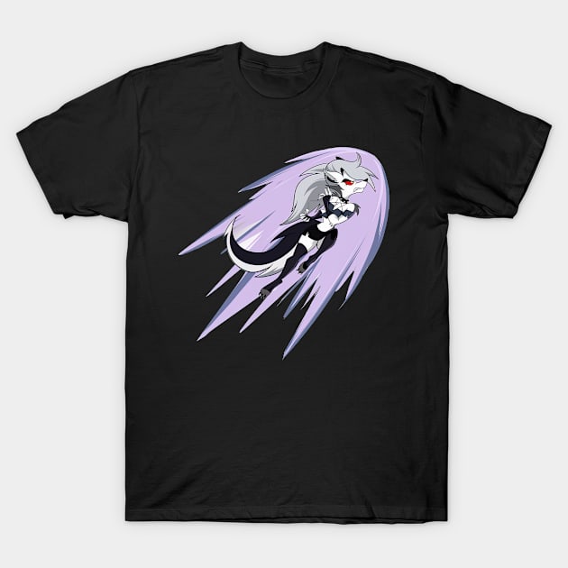 Helluva Boss Loona T-Shirt by beataamberd7